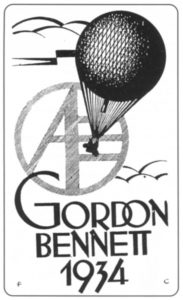 Znak zawodów Gordon Bennett 1934