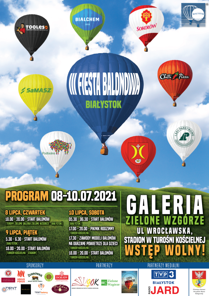 Plakat III Fiesta Balonowa